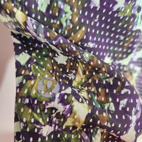 Lululemon shorts womens size 6 spring break away floral drawstring multicolor - Picture 3 of 5